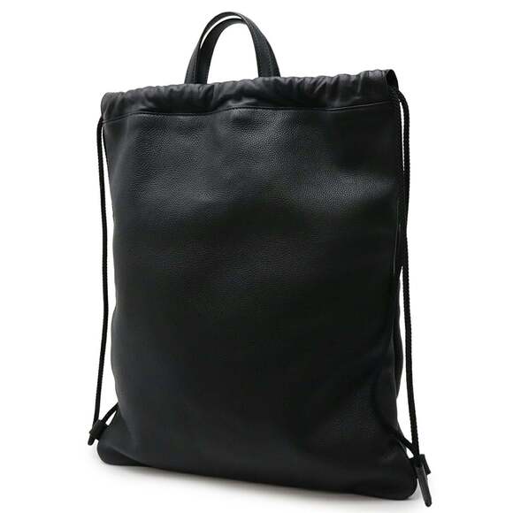 GUCCI Black Leather Backpack main image 4